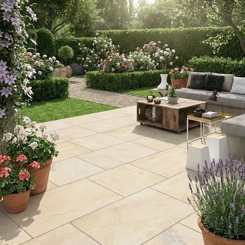 Fossil mint porcelain - porcelain, patio