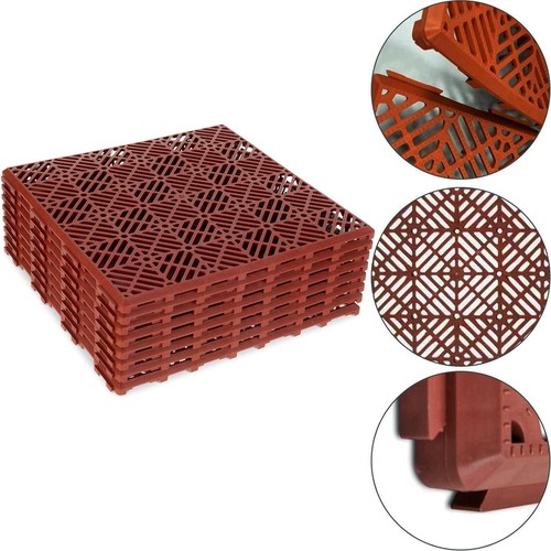 Interlocking plastic garden - plastic,