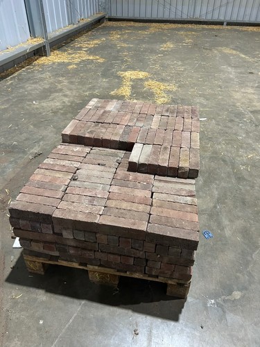 50mm clay pavers red multi - clay,