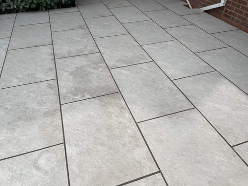 Quartz silver grey - quartz, vitrified