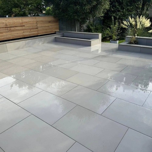 Kandla grey smooth porcelain - kandla,
