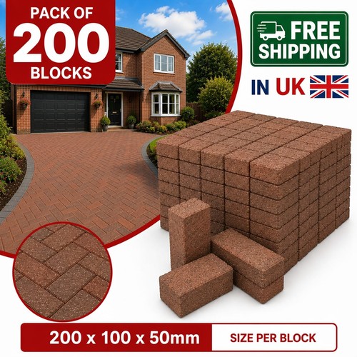 200 brindle block paving - 200,