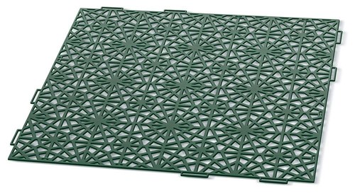 Interlocking plastic garden - plastic,